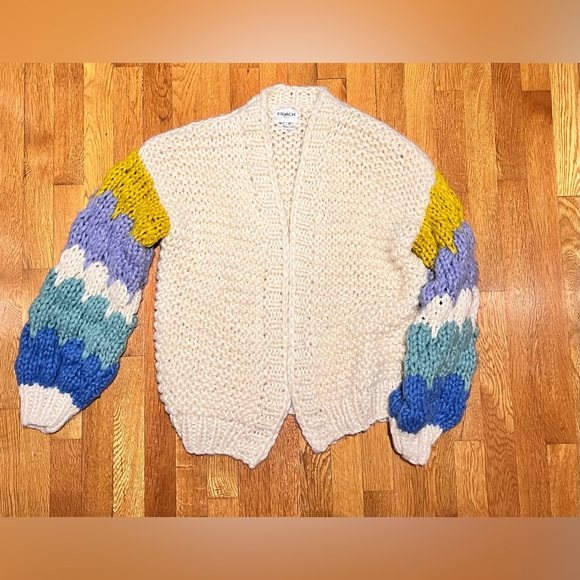 FRNCH Multicolor Knit Cardigan - Picture 1 of 5